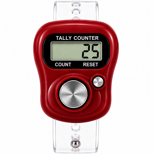 variant:Red | Finger Tally Counter | Hero colour image