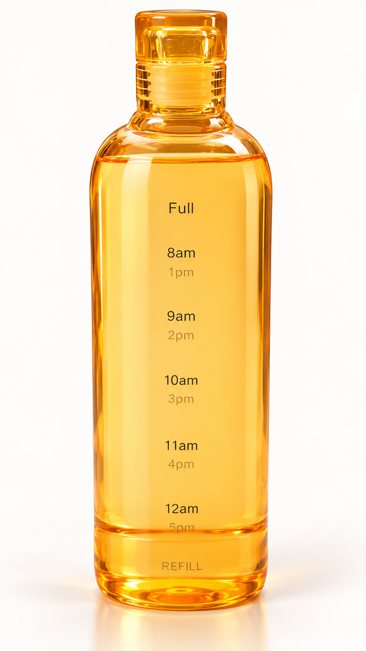 Borosilicate Glass Water Bottle