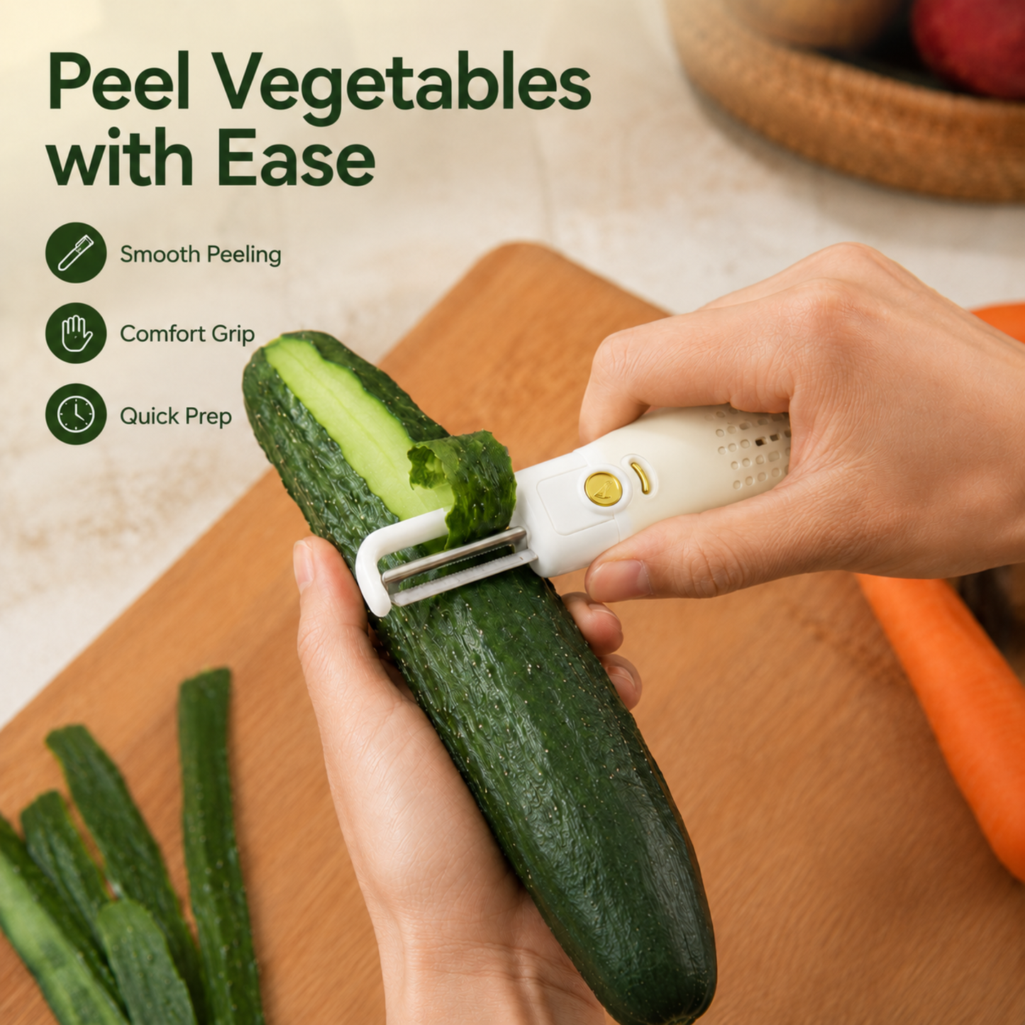 2-in-1 Vegetable Peeler and Knife – Dhar's Enterprise