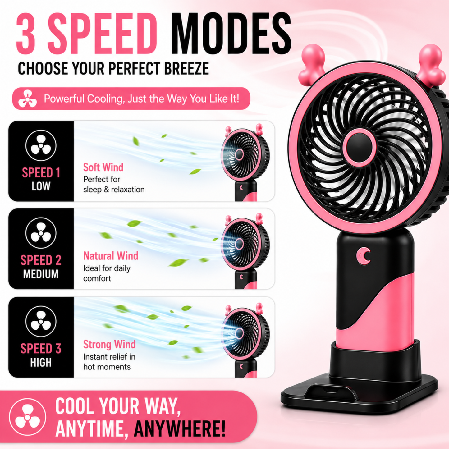 Portable Mini USB Rechargeable Fan – Dhar's Enterprise