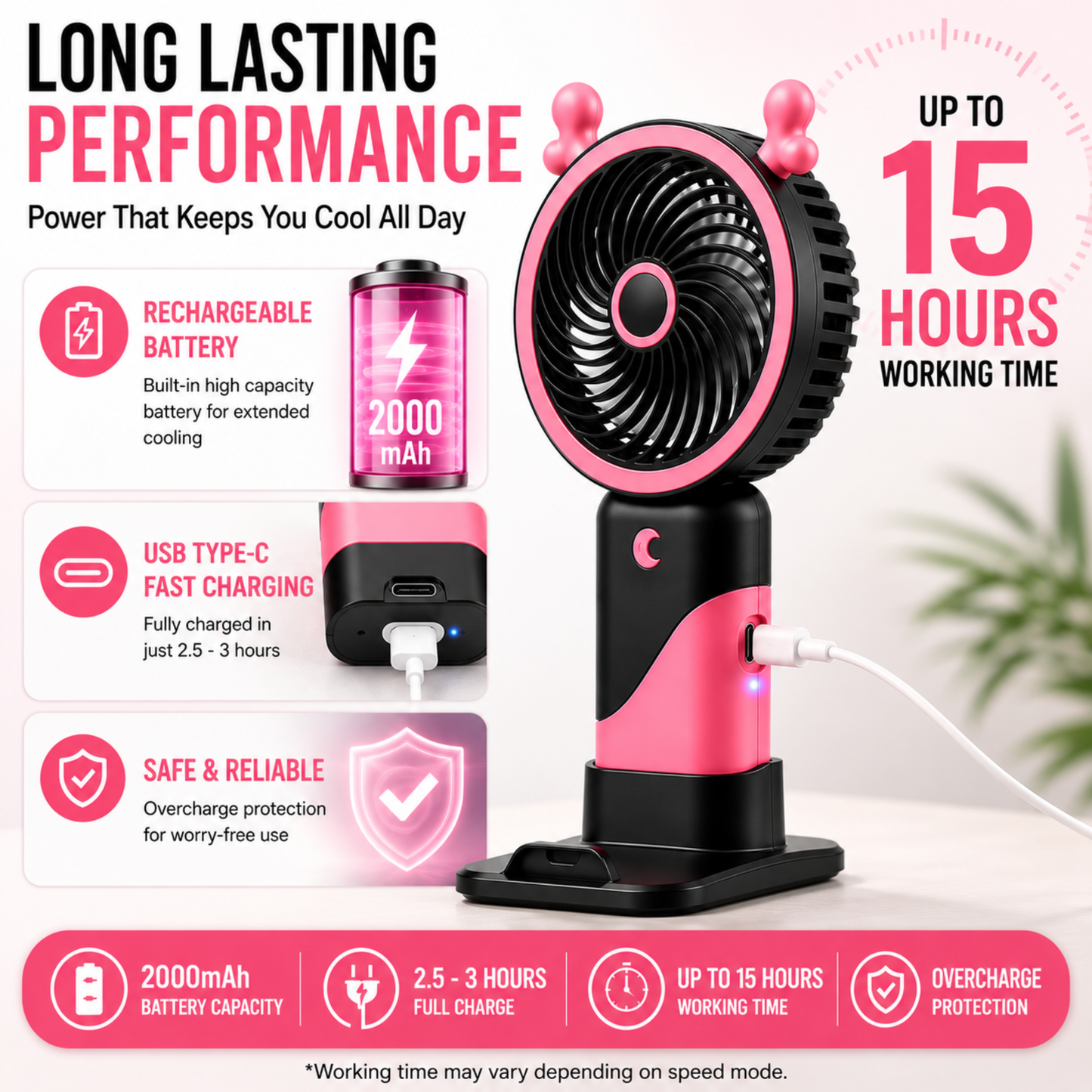 Portable Mini USB Rechargeable Fan – Dhar's Enterprise