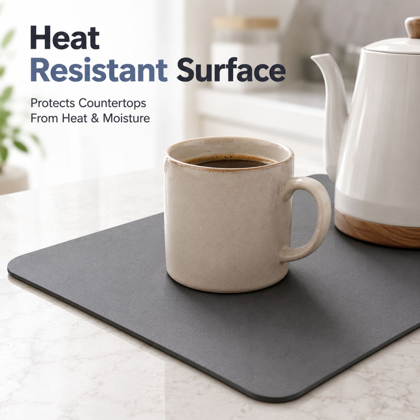 Diatomaceous Earth Stone Drying Mat – Dhar's Enterprise