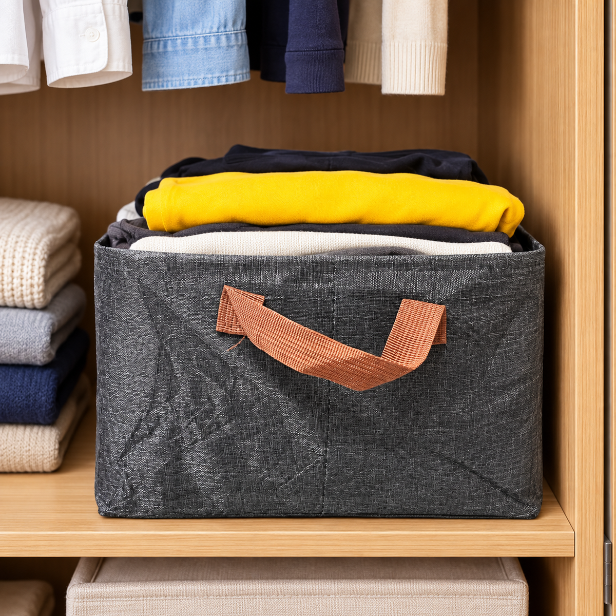 Stackable Wardrobe Clothes Organiser