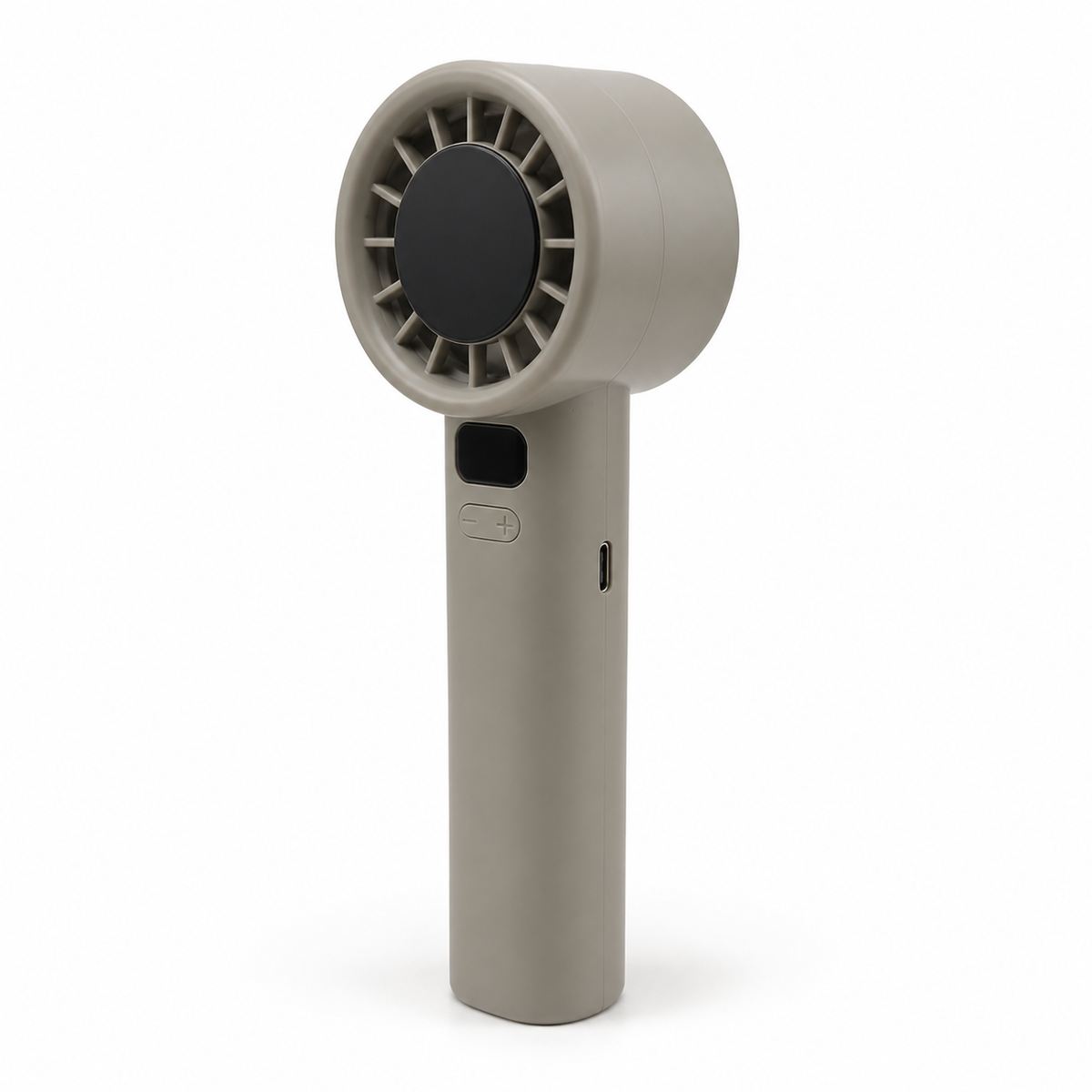 variant:Grey | M11 Portable Fan | Clean side angle
