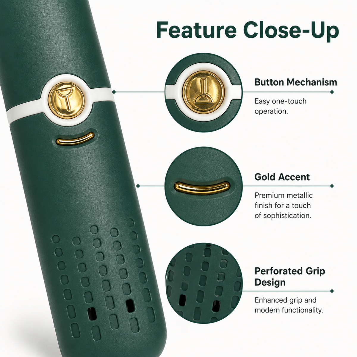 variant:Green | 2-in-1 Vegetable Peeler and Knife | Feature close-up image