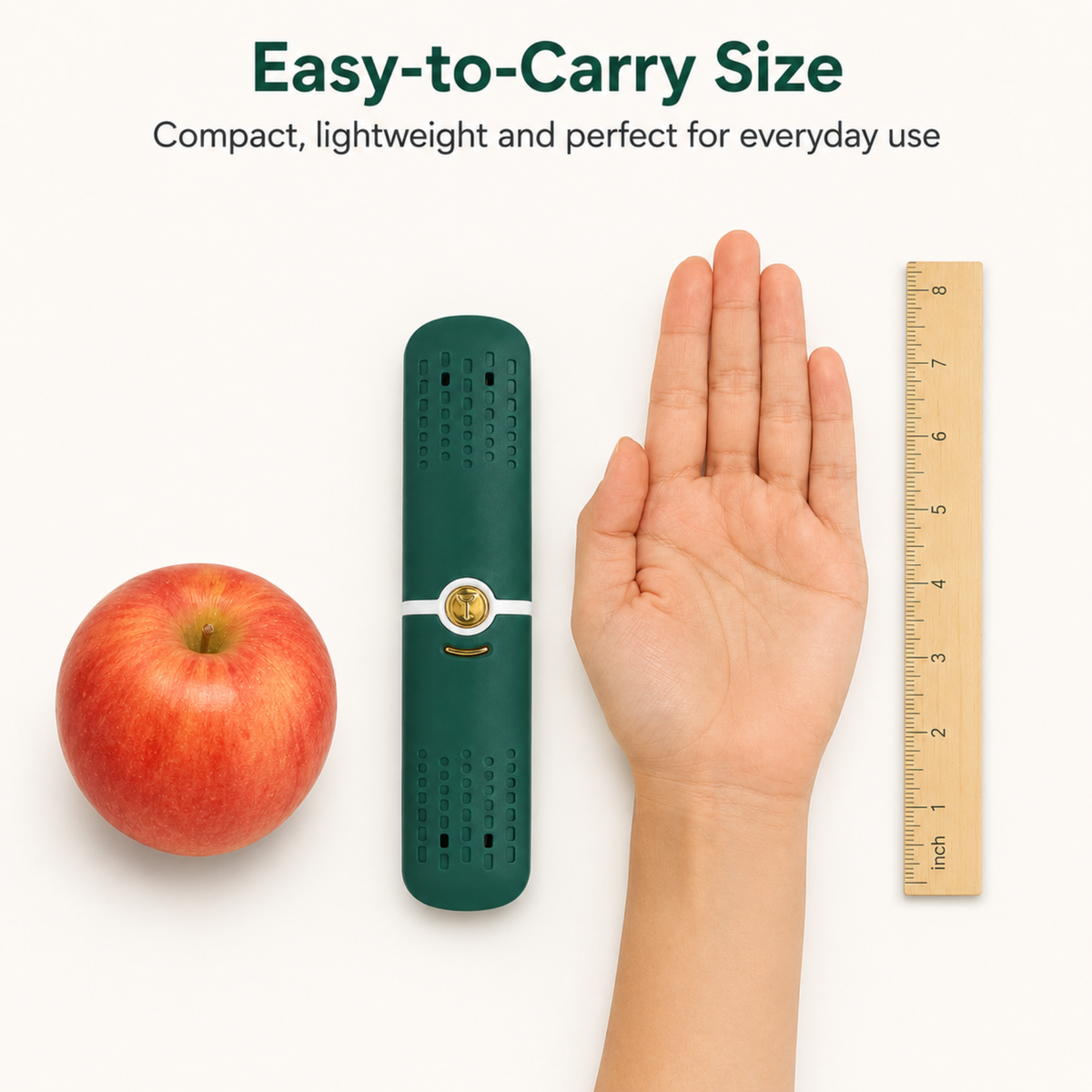 variant:Green | 2-in-1 Vegetable Peeler and Knife | Size reference image