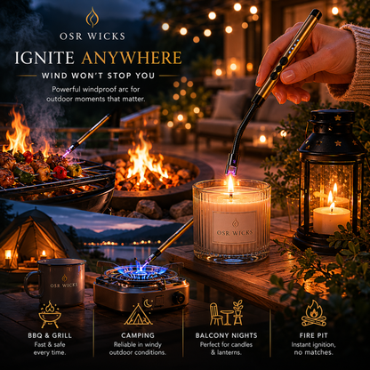 variant:Golden | Rechargeable Electric Arc Lighter | Ignite anywhere image